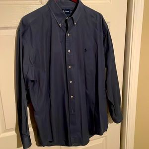 Fantastic condition Ralph Lauren casual button-down long sleeve shirt size L